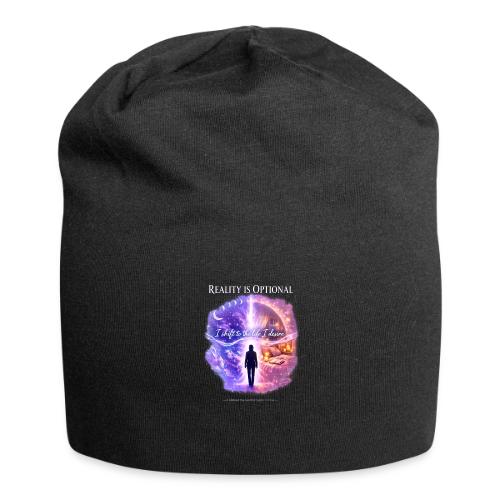 Reality Is Optional Cosmic Reality Shifting Portal - Jersey Beanie