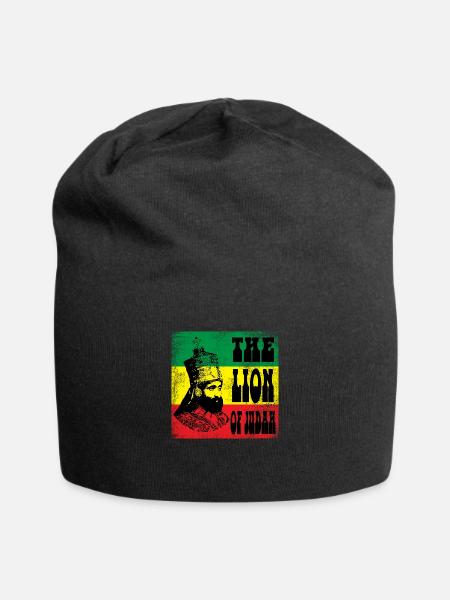 Reggae - Jersey Beanie - black
