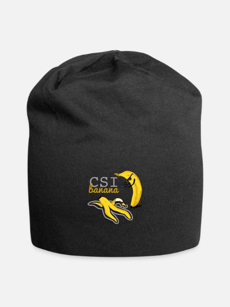 CSI BANANA - banana kill - Jersey Beanie - black - Front