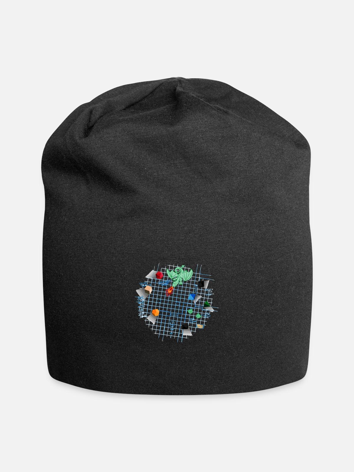 Dungeon Mastery - Jersey Beanie - black - Front