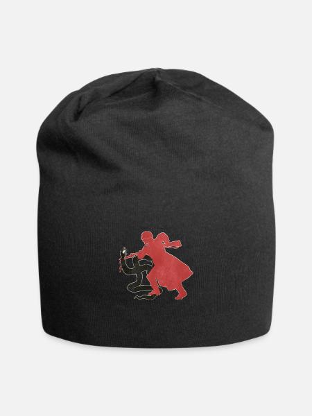Fight Fascism (Vintage) - Jersey Beanie - black - Front