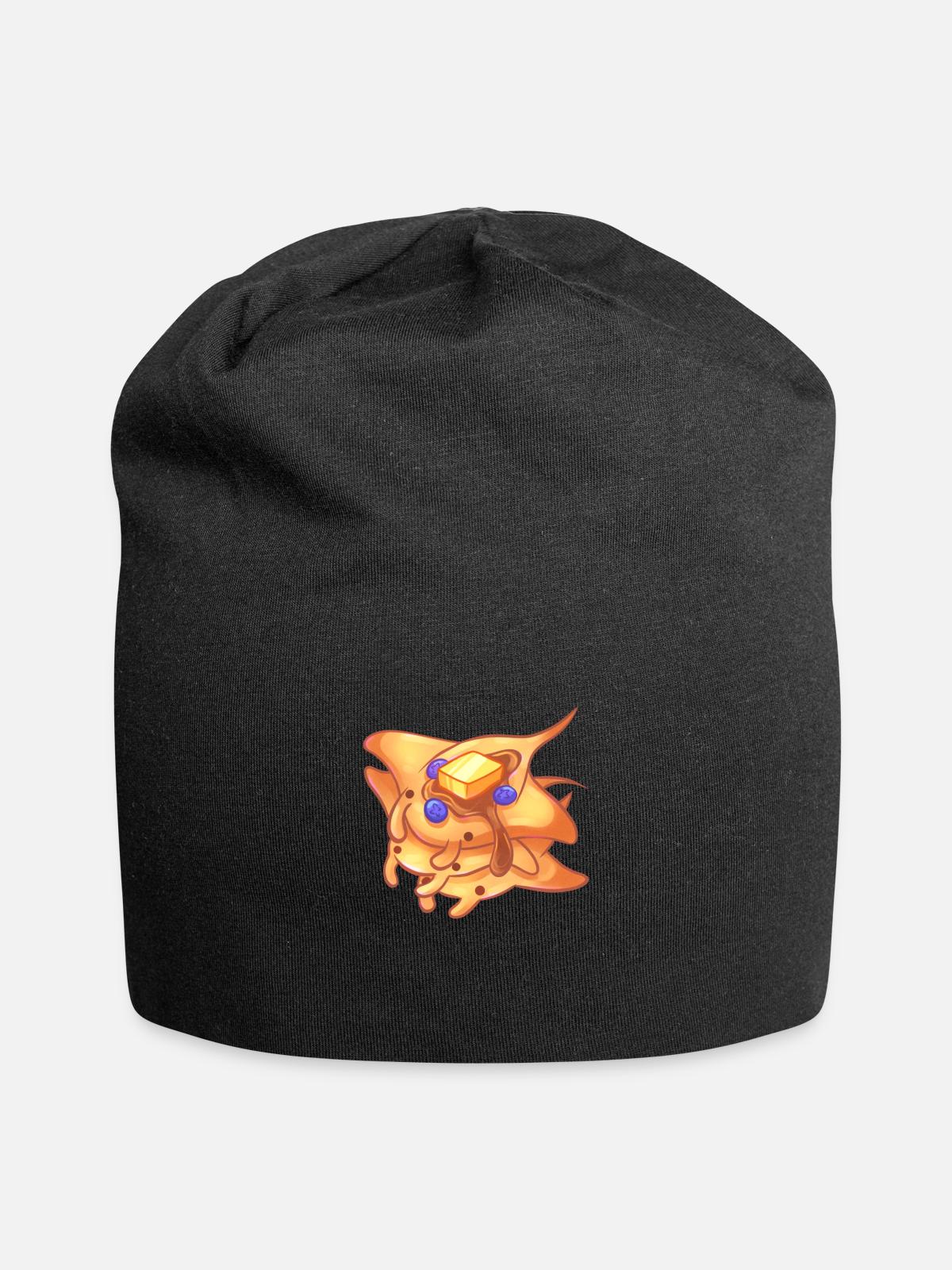 Pancake Manta Rays - Jersey Beanie - black - Front