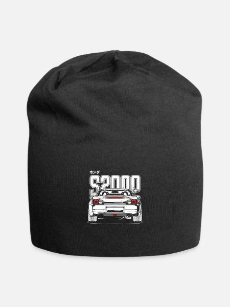 S2000 Ap2abcdabcdabcdwhite Print - Jersey Beanie - black - Front