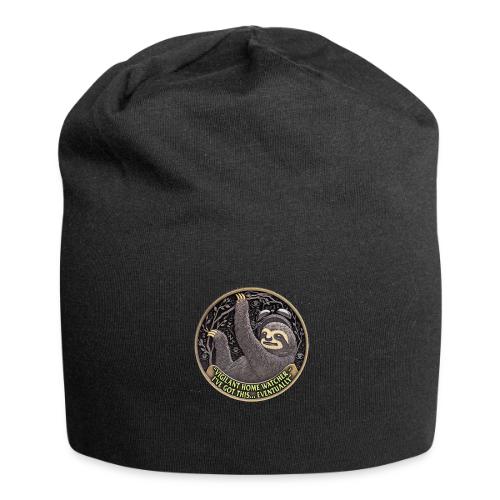Sloth Home Watcher T Shirt - Jersey Beanie
