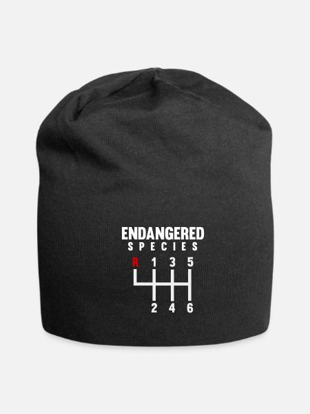 Manual Gearbox, Manual Shifting - Jersey Beanie - black