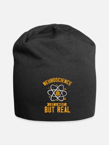 Neuroscience, neuroscientist - Jersey Beanie - black - Front