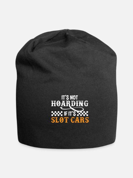 Slot Car, SlotCar Racing - Jersey Beanie - black - Front