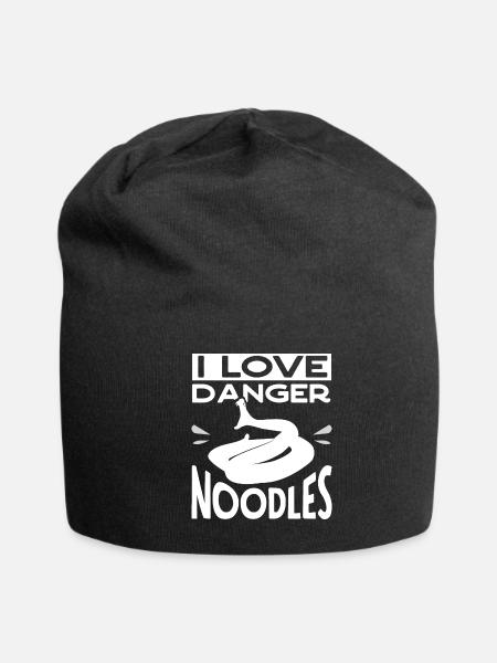 Snake Owner, Snake Enthusiast, snakes - Jersey Beanie - black