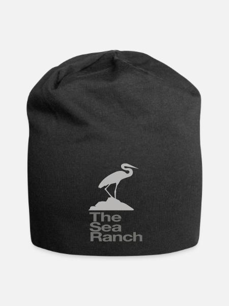 The Sea Ranch Egret Heron - Jersey Beanie - black - Front