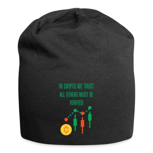 Sarcastic Bitcoin Investor T-shirt - Jersey Beanie