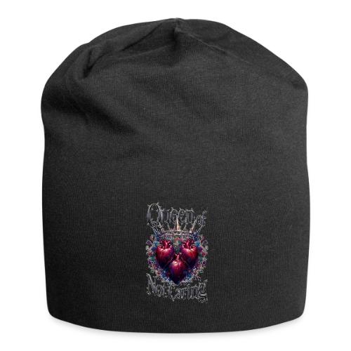 Queen of Not Caring T-Shirt - Jersey Beanie