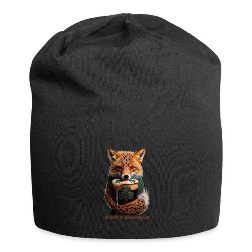 Sly Emerald Fox Toast T-Shirt - Jersey Beanie