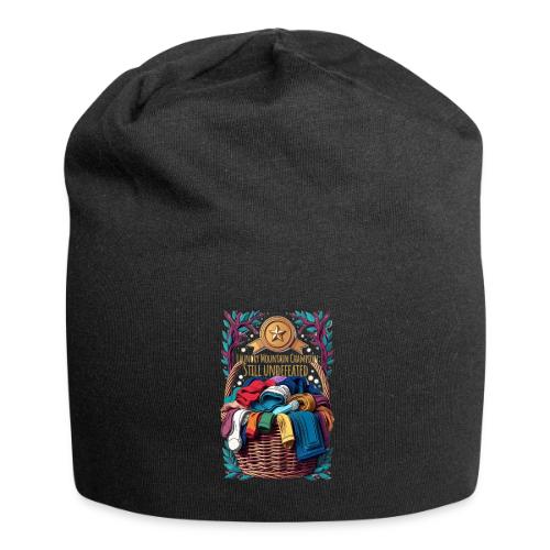 Laundry Mountain Champion Tee | Still Undefeated - Jersey Beanie