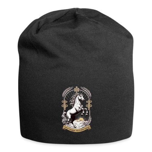 Year of the Horse Rearing T Shirt, Lunar New Year - Jersey Beanie
