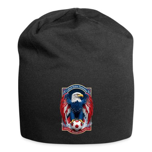 USA Eagle Emblem T Shirt, USA Soccer Pride Gift - Jersey Beanie