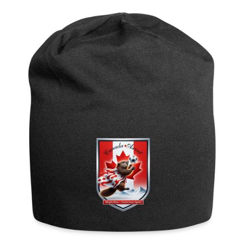 Canada Beaver Ascent T-Shirt, Canadian Pride Gift - Jersey Beanie