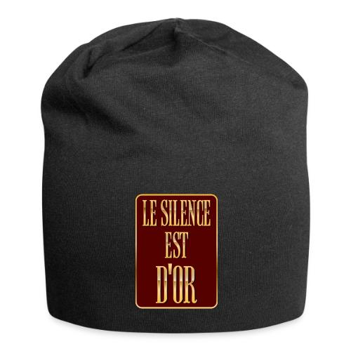 Silence is golden - Jersey Beanie