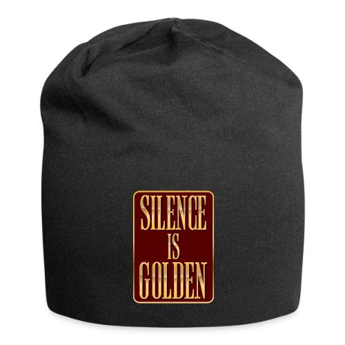 Silence Is Golden - Jersey Beanie