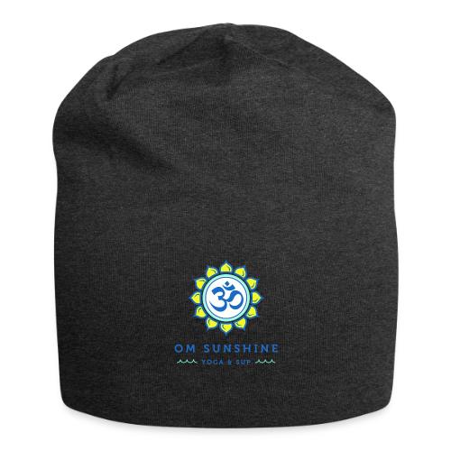 Om Sunshine Yoga transparent back original file - Jersey Beanie