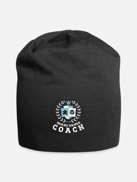 Funny-Board-Coach-Design- - Jersey Beanie - black