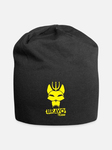 SEAL Team Bravo - Jersey Beanie - black - Front