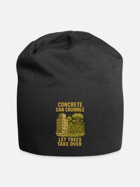 Nature - Jersey Beanie - black - Front
