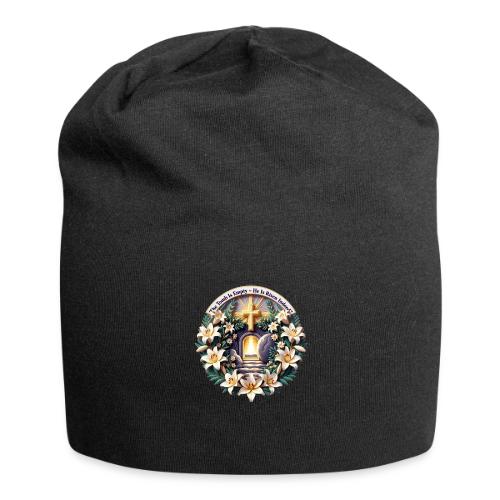 Easter The Tomb Is Empty T Shirt, Christian Gift - Jersey Beanie