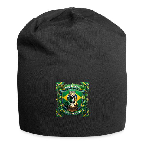 Brazil Jaguar Glory T-Shirt, Flag Pride Badge Gift - Jersey Beanie