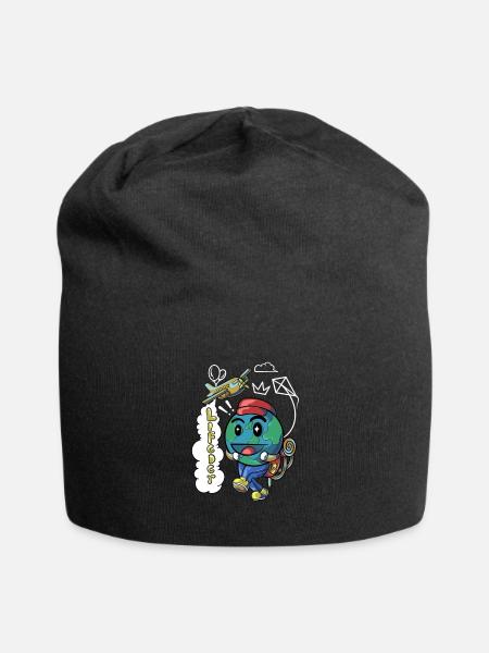 Word savior - Jersey Beanie - black - Front