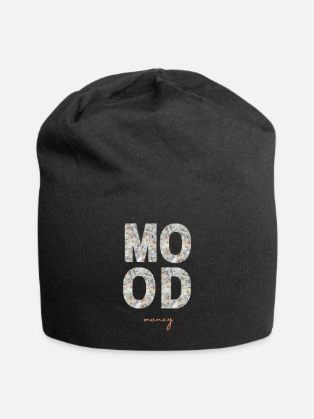 Dollars Sign Mood: Show off Your Wealthy Attitude - Jersey Beanie - black - Front