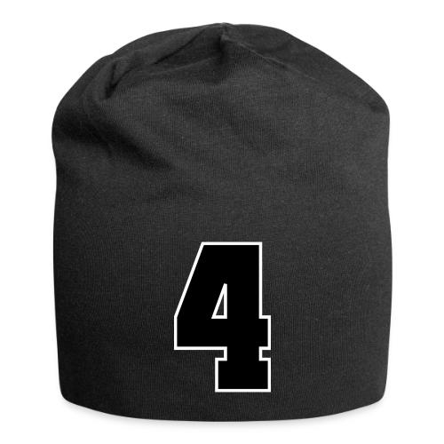 Varsity Number 4 College Style - Jersey Beanie