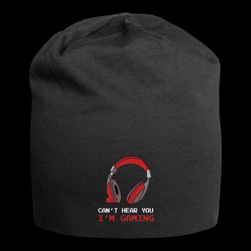 Can't Hear You, I'm Gaming (Headphones) - Jersey Beanie
