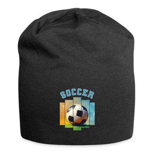Soccer Ball Vibes - Jersey Beanie