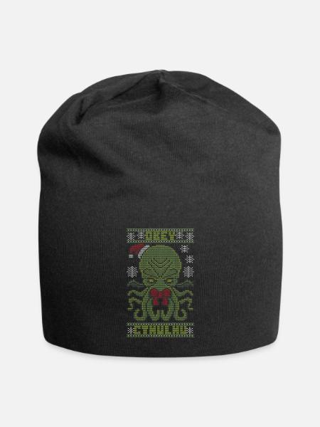 Obey Cthulhu Sweater - Jersey Beanie - black - Front