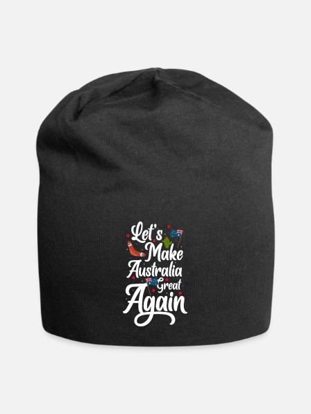 Flag Melbourne Metropolis - Jersey Beanie - black - Front