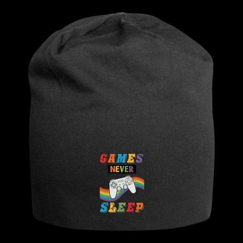 Games Never Sleep Rainbow - Jersey Beanie