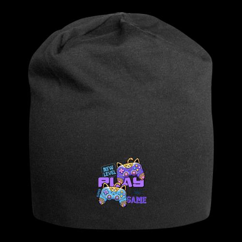 Super Cool Cat Gamer Unlocked - Jersey Beanie