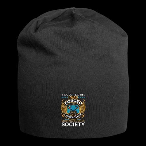 I WAS FORCED TO PUT MY CONTROLLER - Jersey Beanie