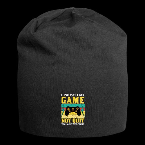 I Paused My Game, Not Quit! - Jersey Beanie