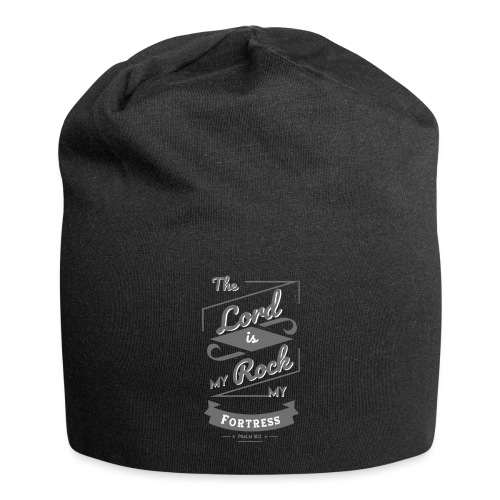 The lord is my rock my fortress - Jersey Beanie