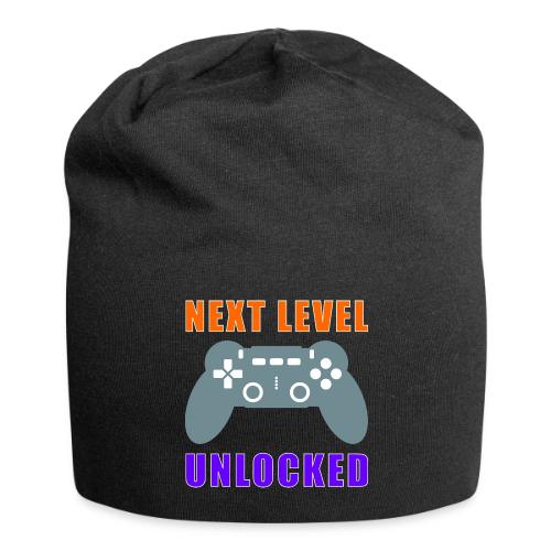 Next Level Unlocked Gamer Design - Jersey Beanie