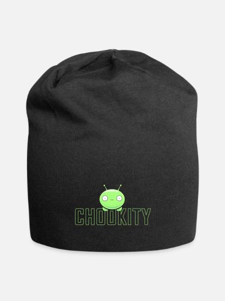 Final Space Mooncake Chookity birthday chirstmas - Jersey Beanie - black - Front