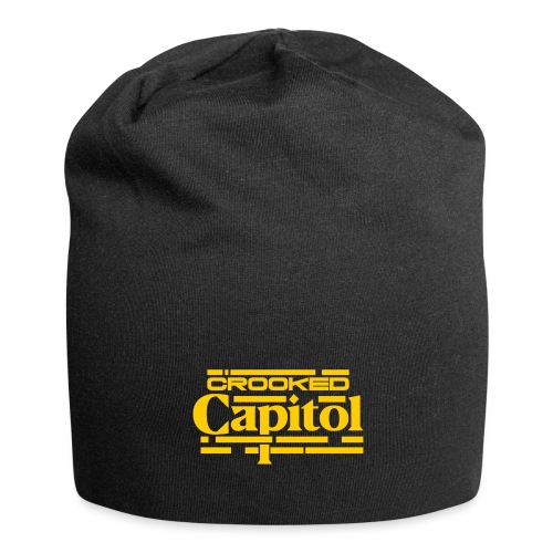 Crooked Capitol Logo Gold - Jersey Beanie