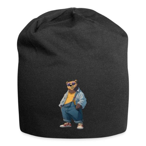 Fashion Streetwear Bear Cartoon Art - Jersey Beanie