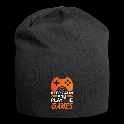 Keep Calm And Play The Games - Jersey Beanie