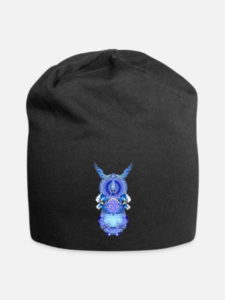 Bahari Blue 2024-03 - Jersey Beanie - black - Front