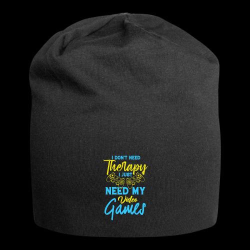 No Therapy Needed, Just My Games! - Jersey Beanie