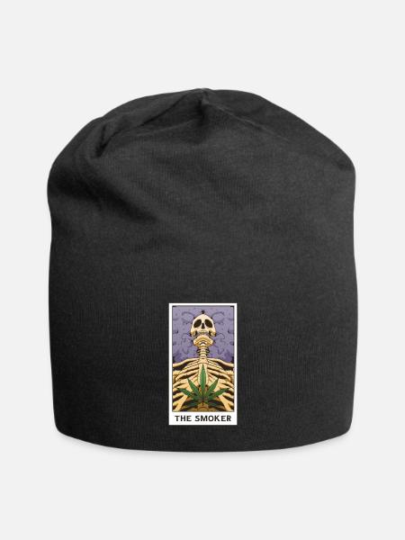 Mystic Smoker Tarot - Jersey Beanie - black - Front
