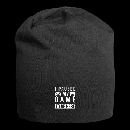 Two Controller I Paused My Game For You - Jersey Beanie