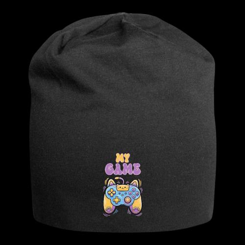 Kawaii Cat Controller - Jersey Beanie